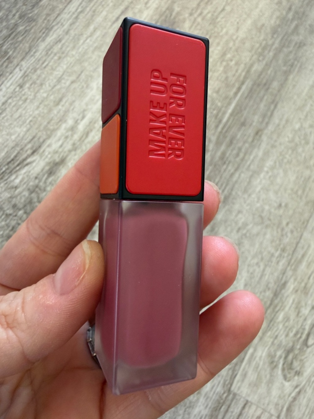 MAKE UP FOR EVER berry Liquid Lipstick
